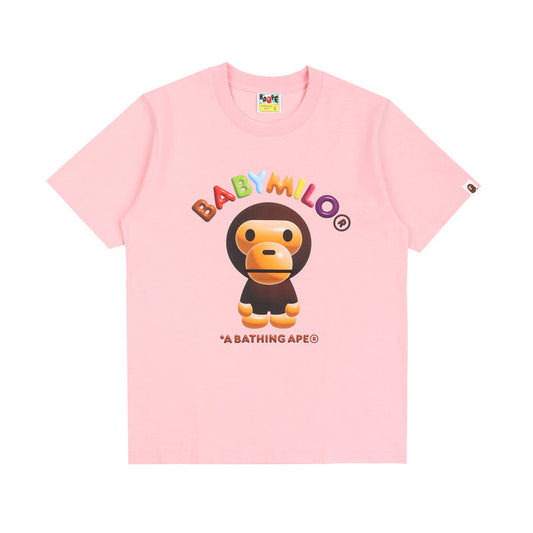W' 3D Baby Milo T-Shirt - Pink