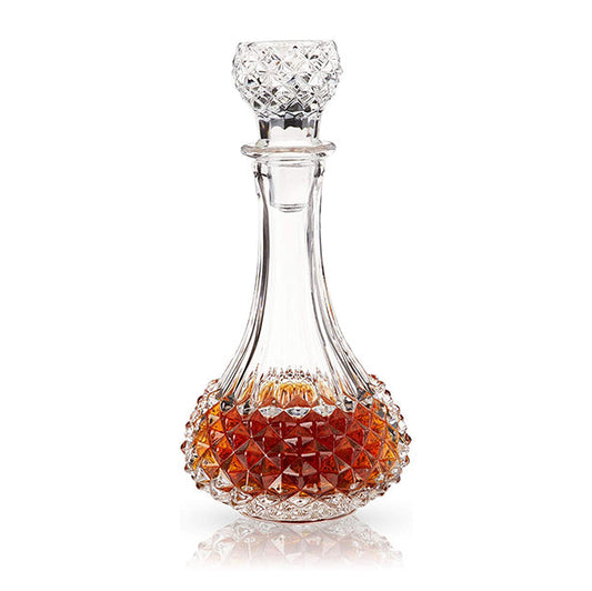 Studded Glass Decanter