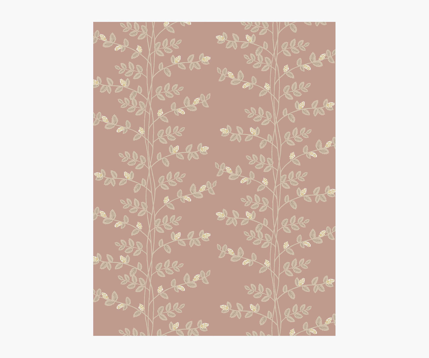 Climbing Vines Wallpaper Sample - Rose