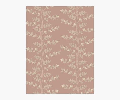 Climbing Vines Wallpaper Sample - Rose